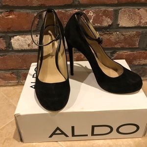 Aldo Black Mary-Jane Heels